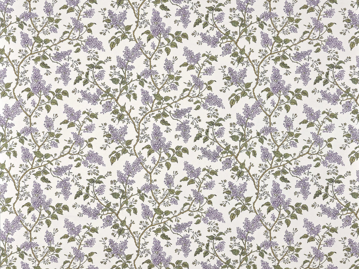 Les Lilas Wallpaper by Braquenié in Mauve (BP354002)