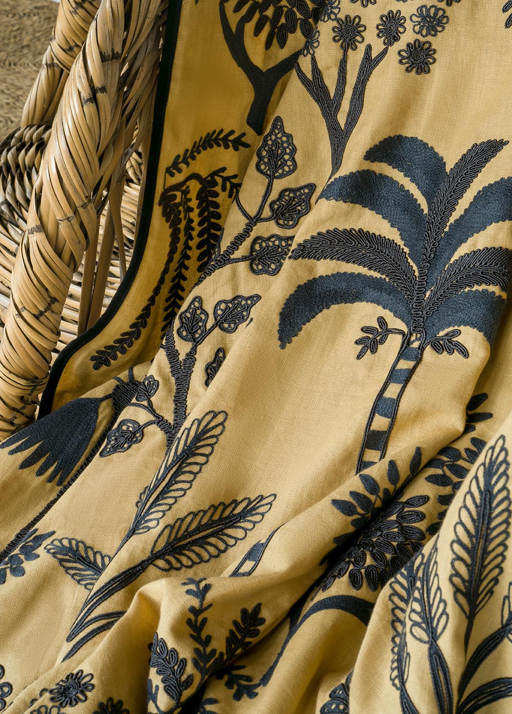 Les Marquises Fabric by Pierre Frey shown in a room setting (view 1)