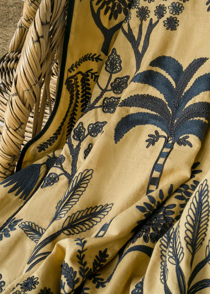 Les Marquises Fabric by Pierre Frey shown in a room setting (view 1)