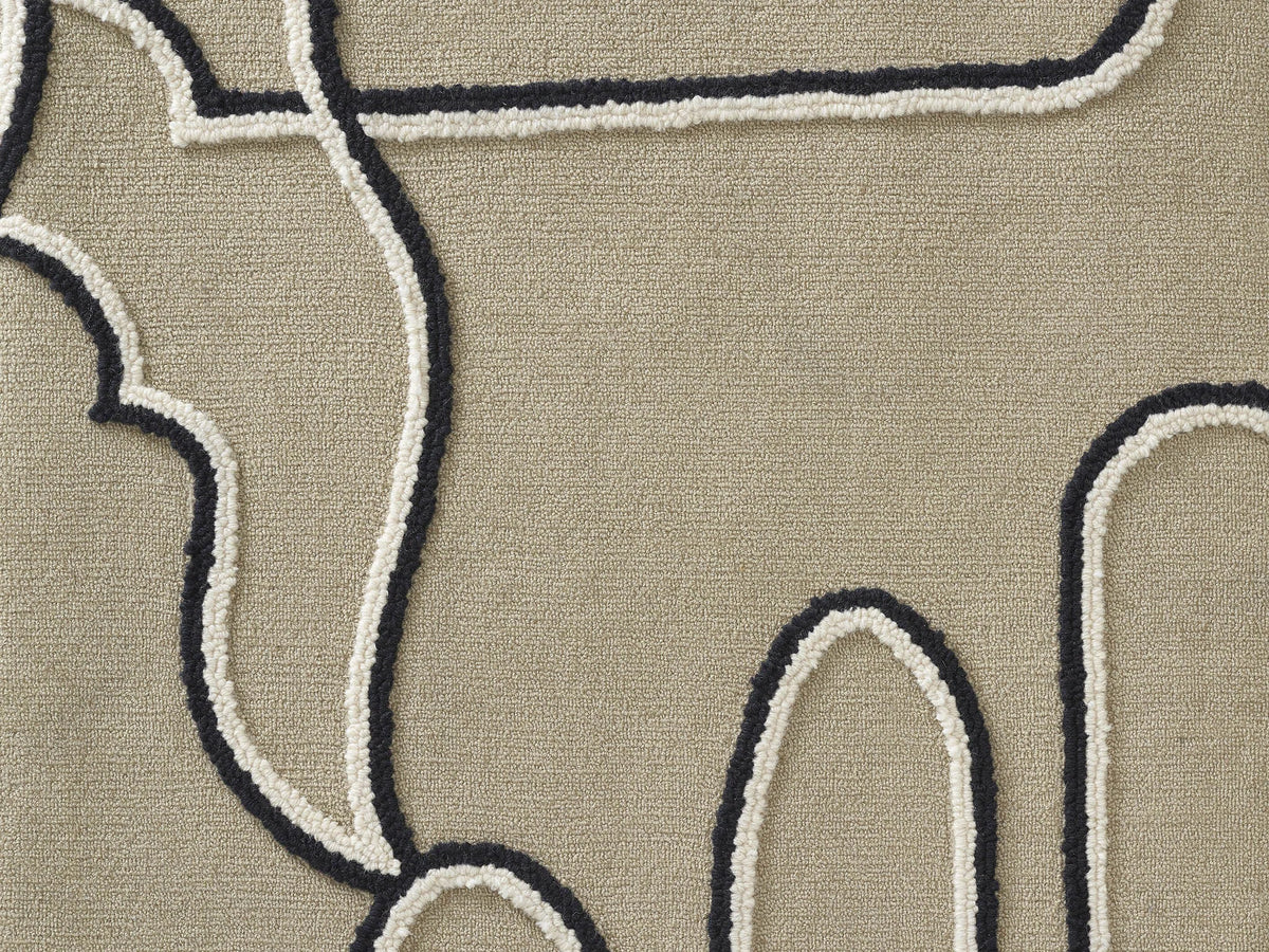 Les Mouettes Rug by Pierre Frey in Lin (FT246002)