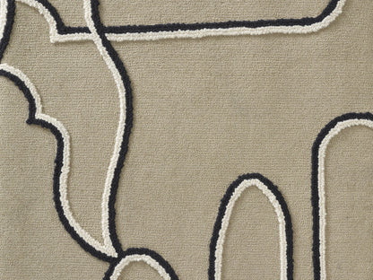 Les Mouettes Rug by Pierre Frey in Lin (FT246002)