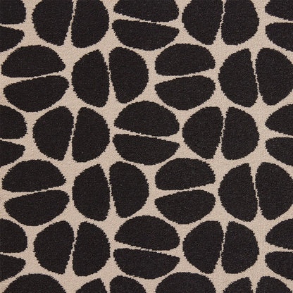Les Noix Axminster Rug by Le Manach in Noir/Blanc (LT126003)