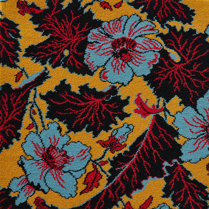 Les Pavots Axminster Rug by Braquenié in Ocre (BT125001)