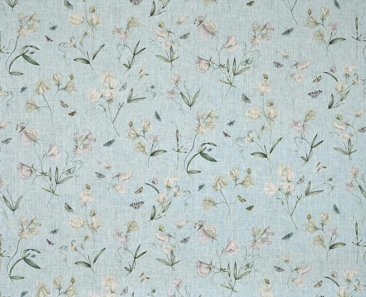 Les Pois de Senteur Fabric by Pierre Frey in Aquatique (F3905002)