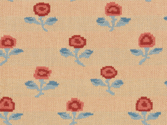 Les Pommes Canevas Fabric by Le Manach in Les Pommes Canevas B41/B45/B74/B39 (L3976_LES_POMMES_Canevas_B41_B45_B74_B39_FB)