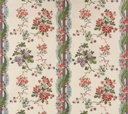Les Raisins Fabric by Le Manach in Creme (L2480001)