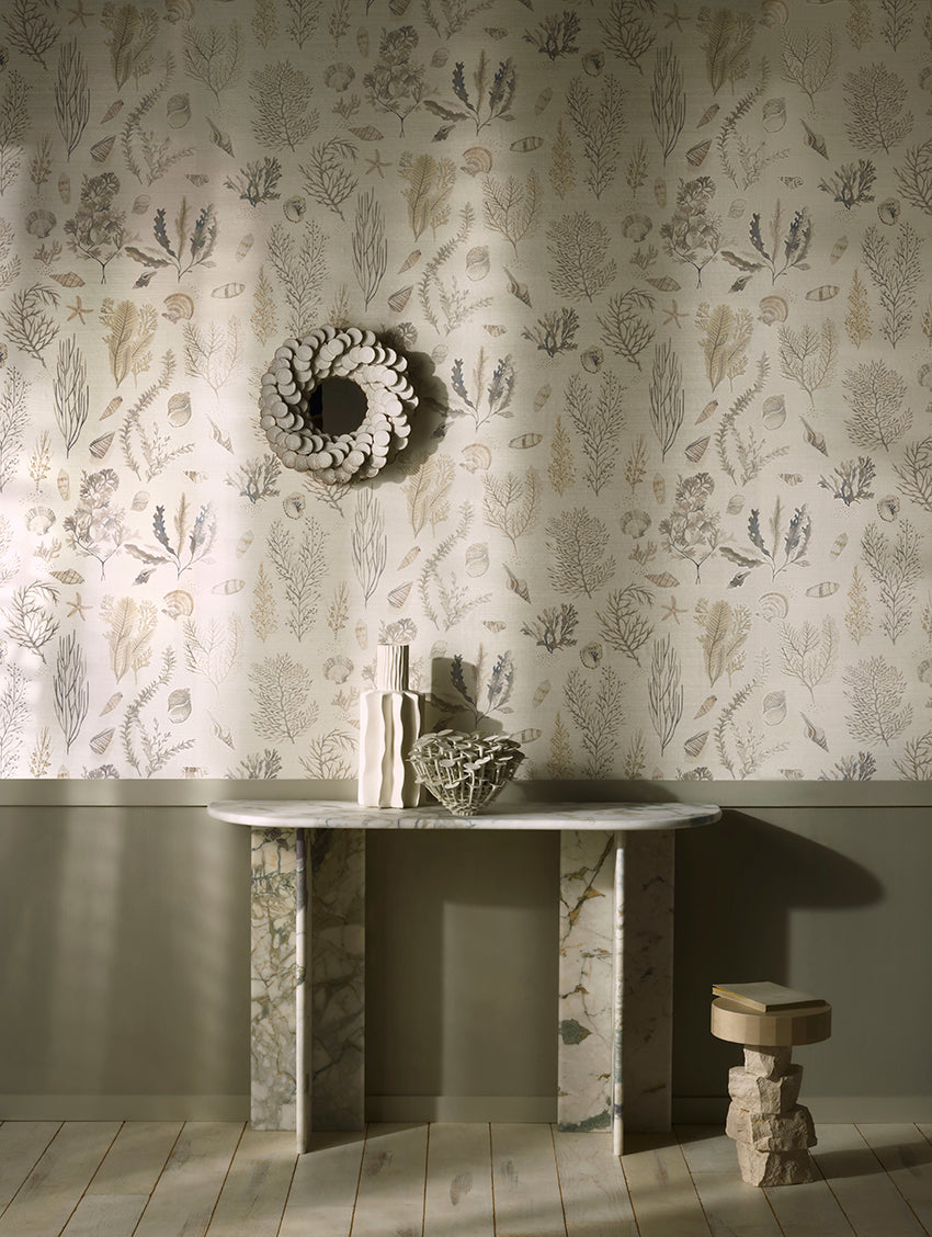Les Sablons Wallpaper by Pierre Frey shown in a room setting (view 1)