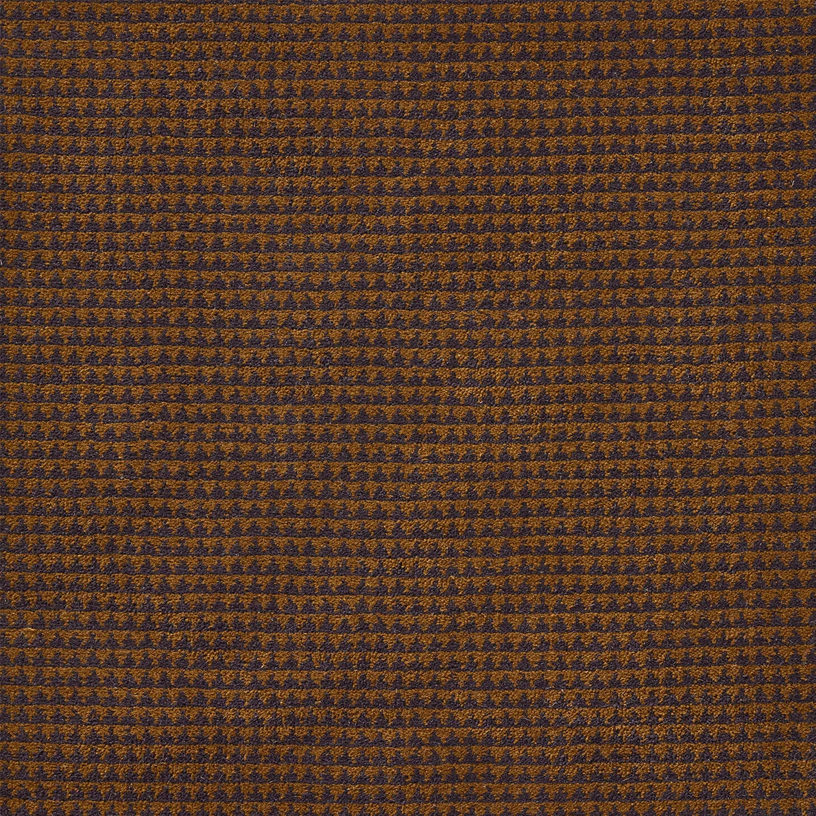 Les Triangles Axminster Rug by Le Manach in Bronze/Violet (LT124001)