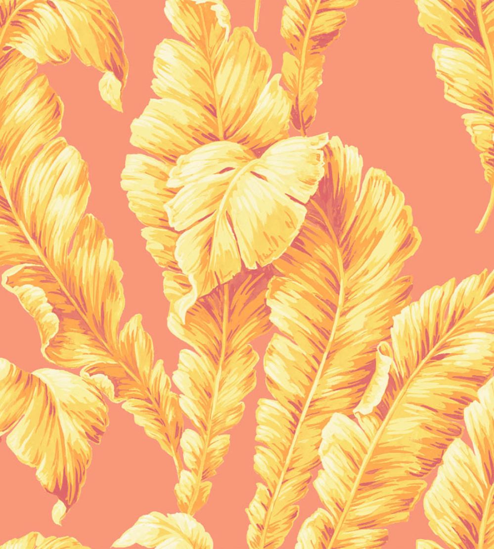 Lets Go Bananas Wallpaper by Woodchip & Magnolia Coral