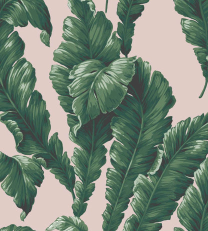 Lets Go Bananas Wallpaper by Woodchip & Magnolia Green/Blush