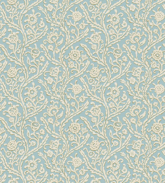 Letti Wallpaper by Josephine Munsey Bright Blue