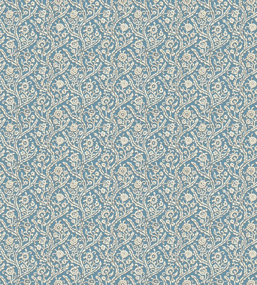 Letti Wallpaper by Josephine Munsey Cyan