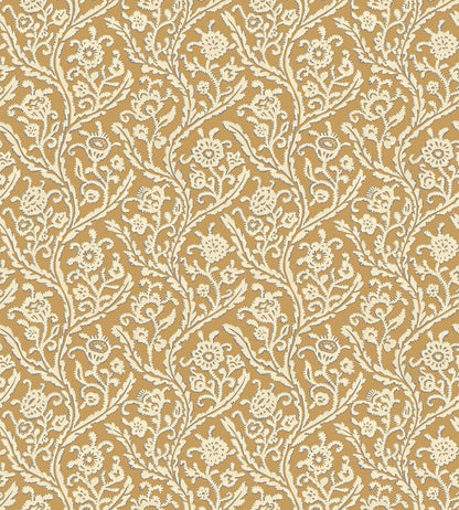 Letti Wallpaper by Josephine Munsey Mustard Yellow