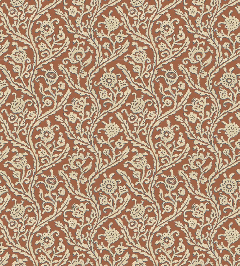 Letti Wallpaper by Josephine Munsey Red
