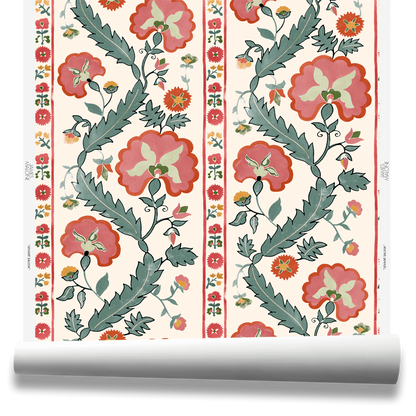 Levant Wallpaper by James Malone in Salvia (70332)