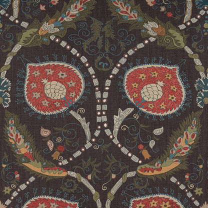 Lewis Fabric by Thibaut in Brown (F913220)