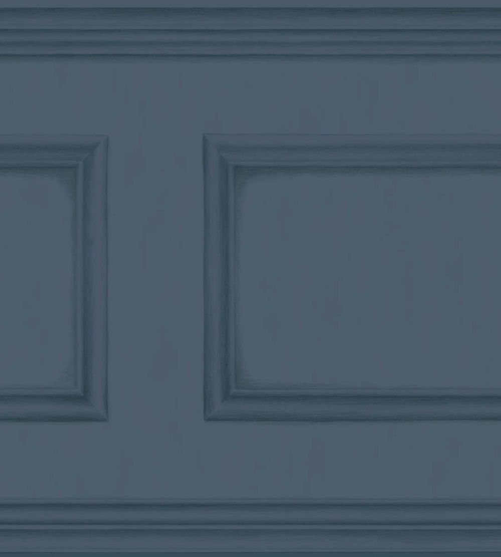 Library Frieze Wallpaper by Cole & Son Midnight