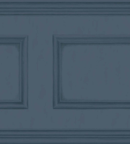 Library Frieze Wallpaper by Cole & Son Midnight