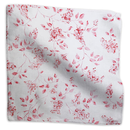 Lilac Fabric by Kathryn M. Ireland in Red
