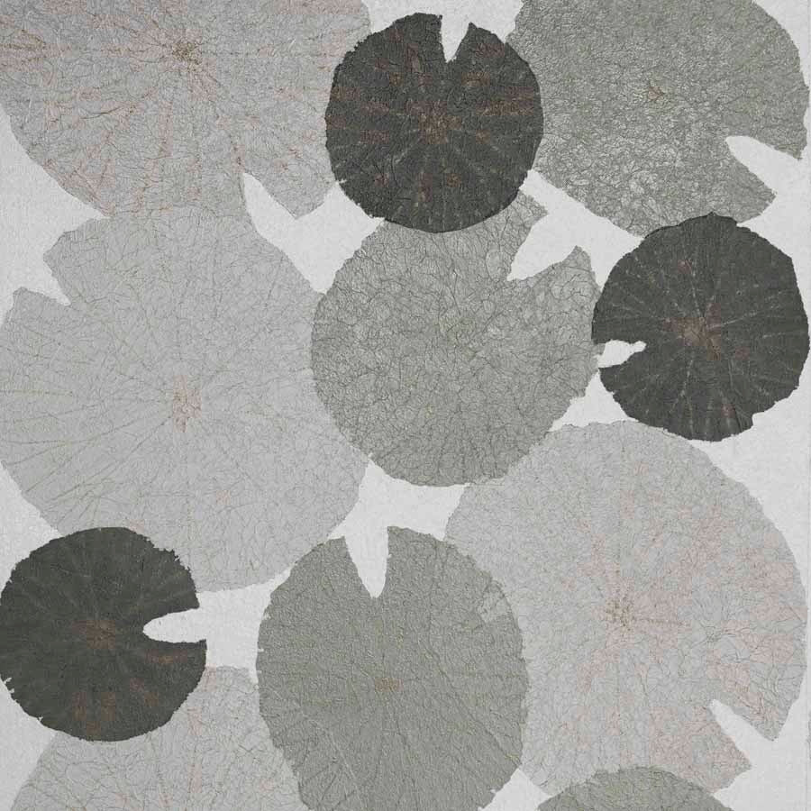 Lilies Wallpaper by Phillip Jeffries in Enlightened Sage (PJ 8462)