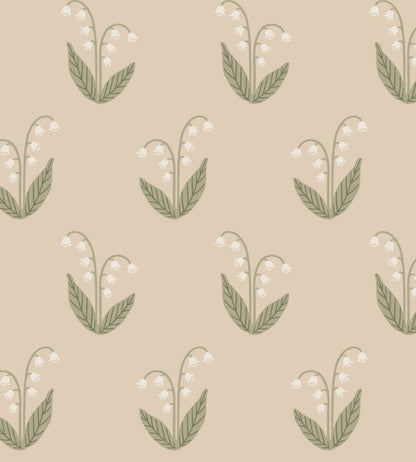 Lilly Wallpaper by Sandberg Blush
