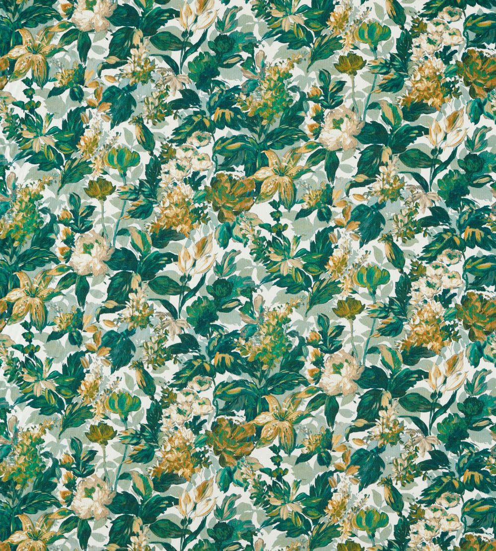 Lilum Fabric by Clarke & Clarke Glade