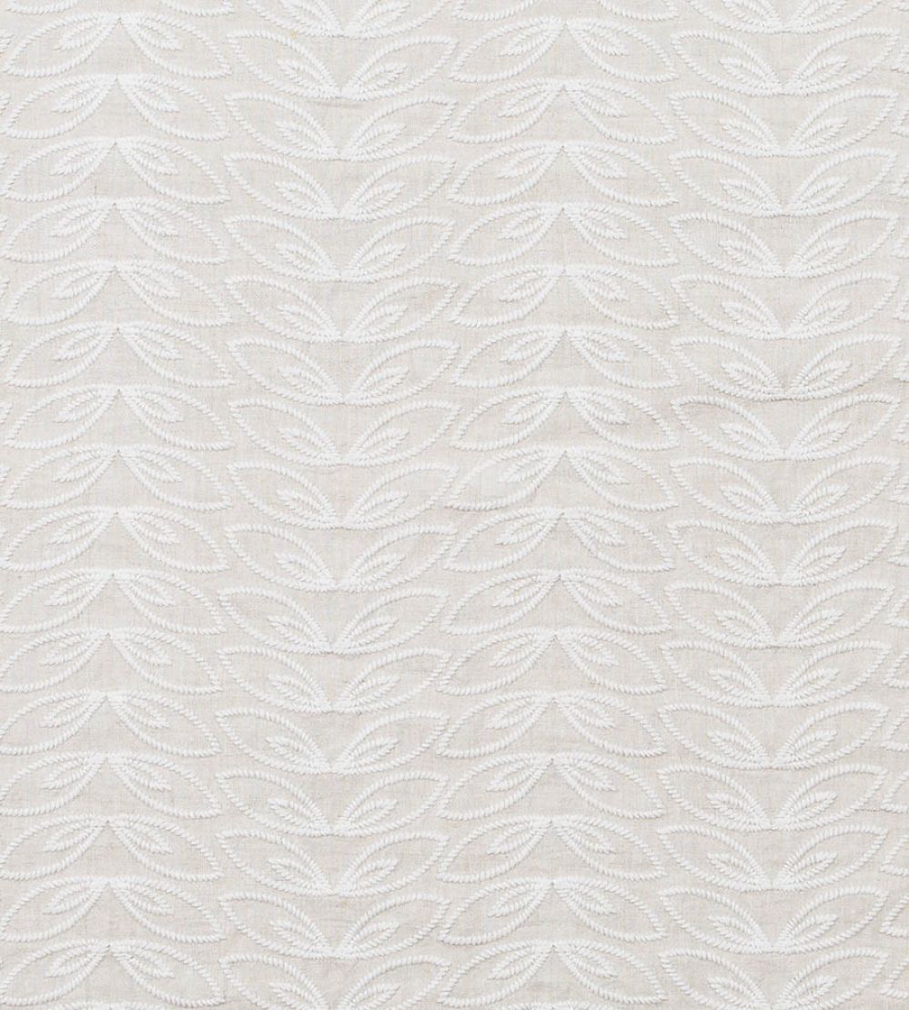 Lime Leaf Fabric by Vanderhurd Ivory/Natural