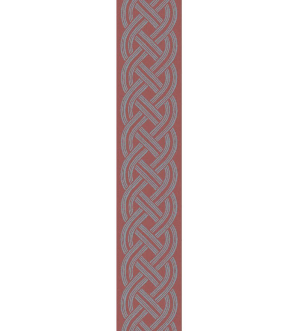 Limerick Wallpaper by Langelid Von Bromssen Smokey Blue