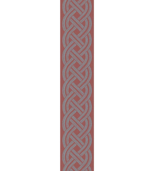 Limerick Wallpaper by Langelid Von Bromssen Smokey Blue