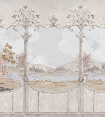 Limestone View Mural by Coordonne Autumn