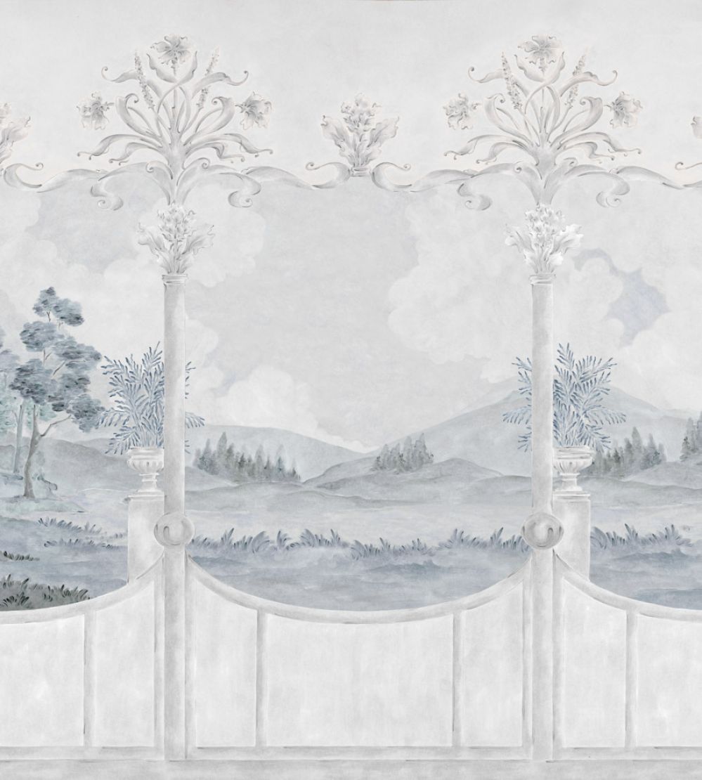 Limestone View Mural by Coordonne Winter