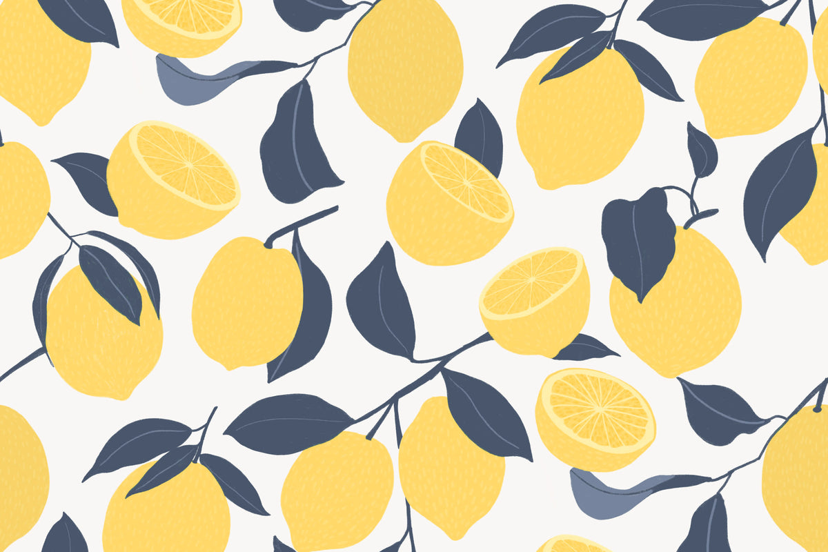 Limon Yellow wallpaper by Hovia