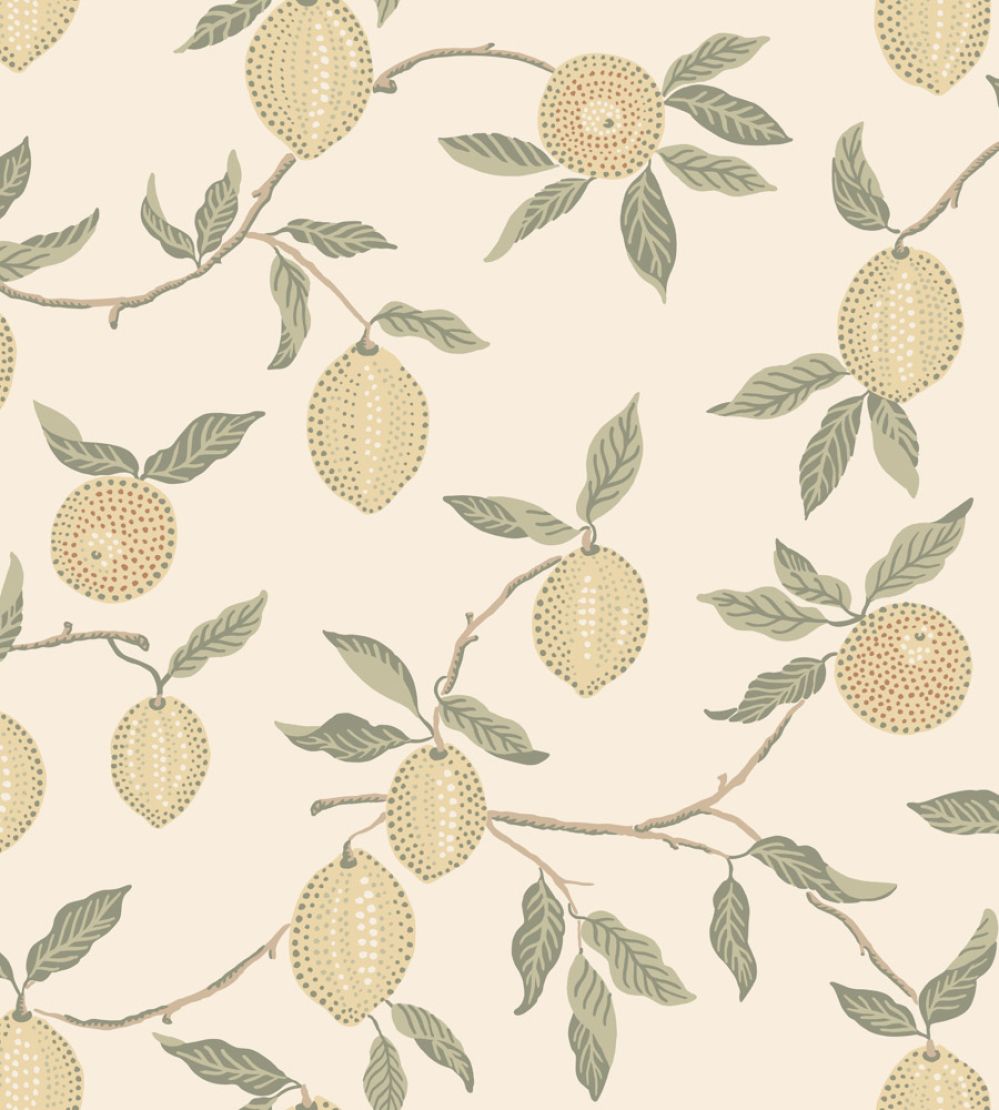 Limone Wallpaper by Sandberg Yellow