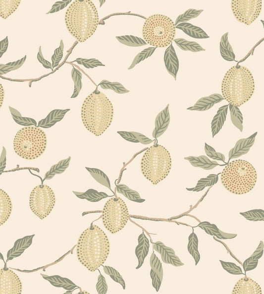 Limone Wallpaper by Sandberg Yellow