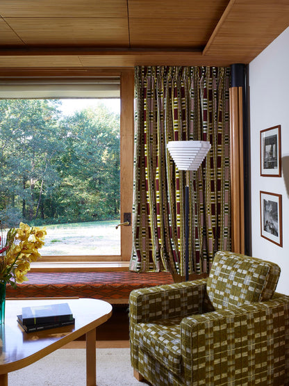 Limpopo Fabric by Pierre Frey shown in a room setting (view 2)