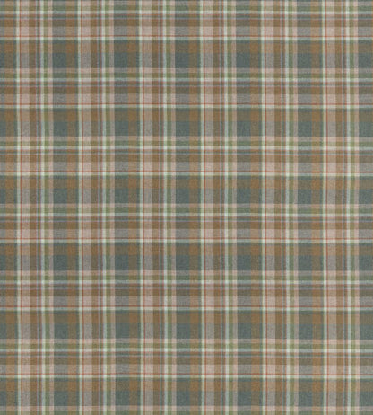 Lindisfarne Plaid Fabric by Mulberry Home Lovat