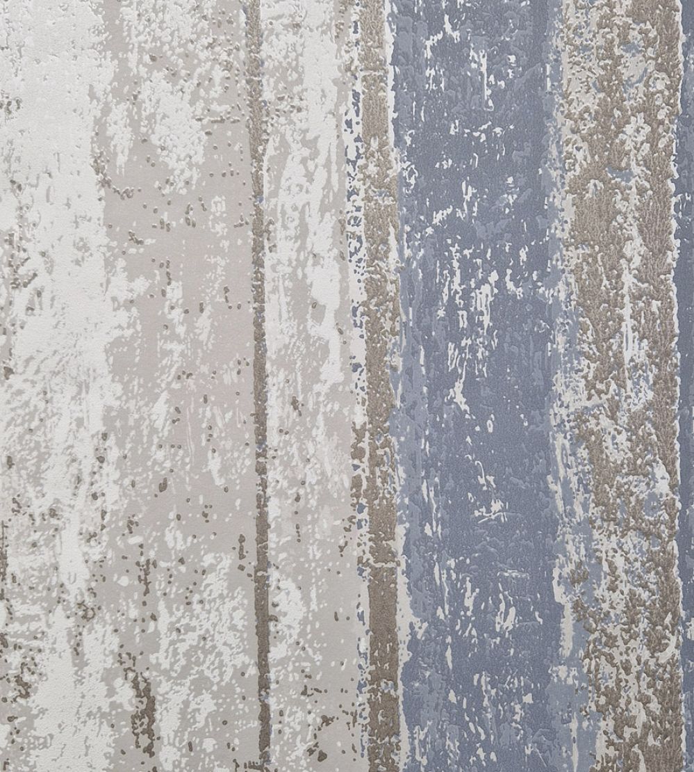 Linea Wallpaper by 1838 Wallcoverings Denim