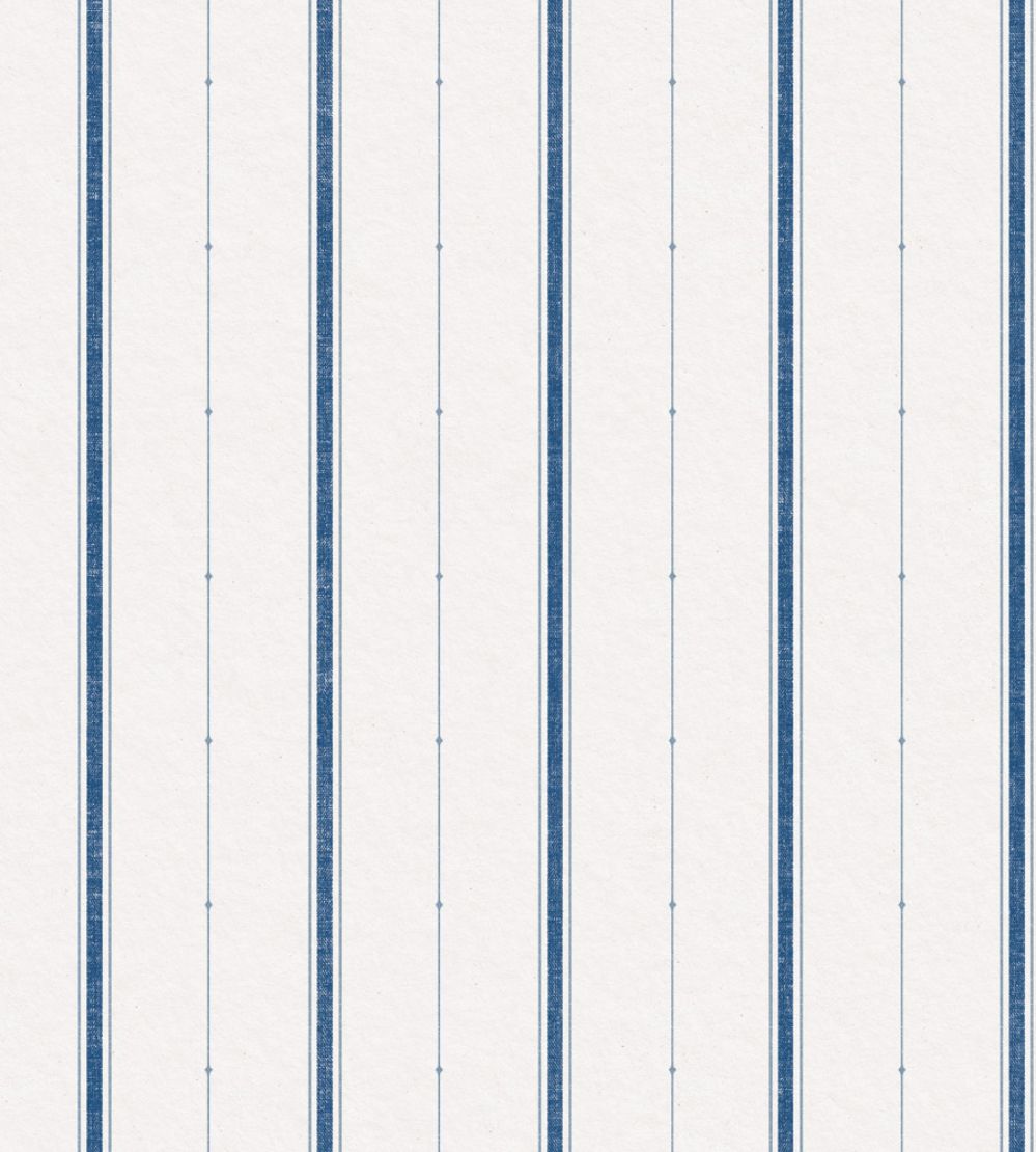 Lineal Wallpaper by Coordonne Blue