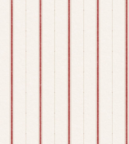 Lineal Wallpaper by Coordonne Red