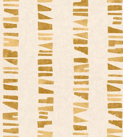 Linear Footprints Wallpaper by Tres Tintas Ocher