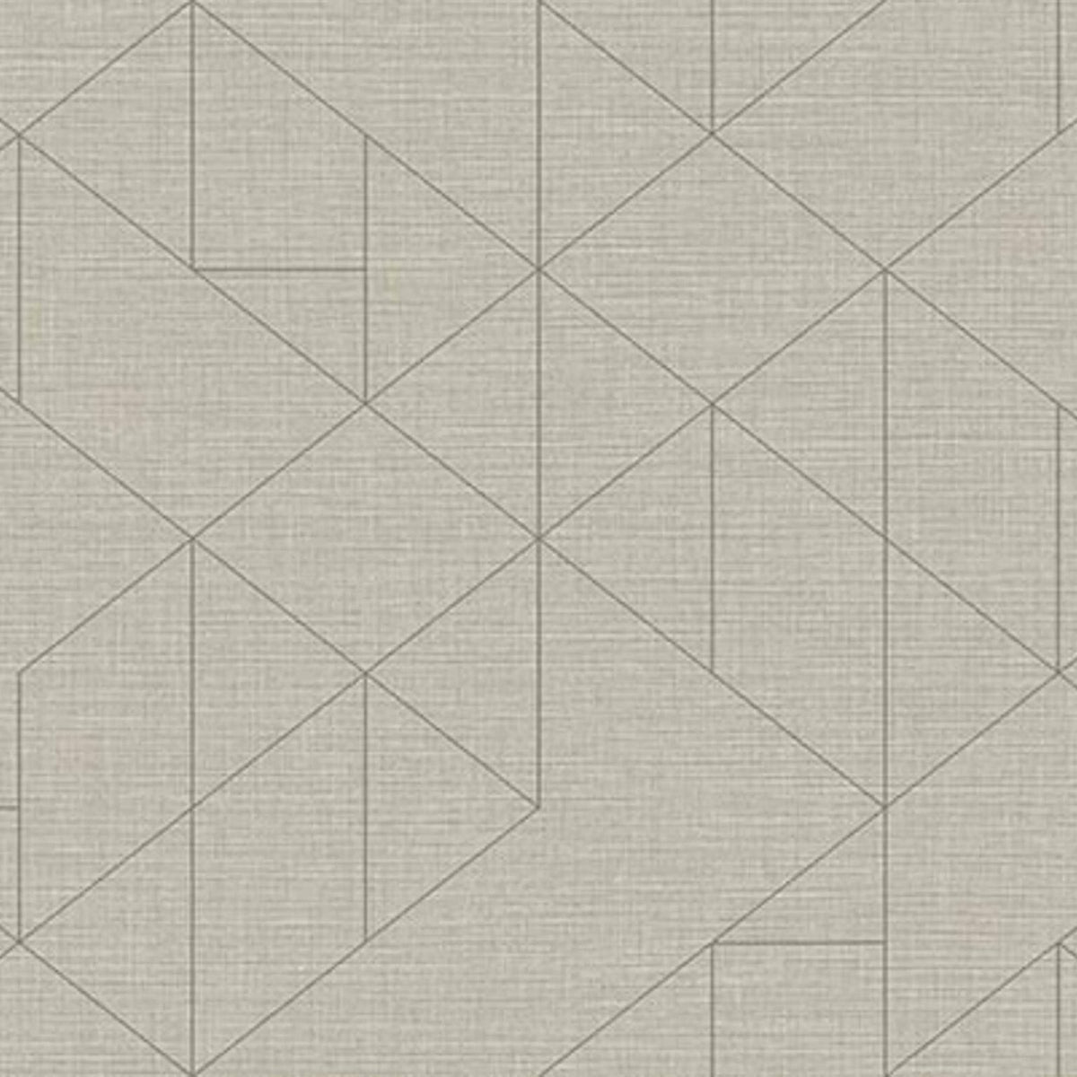 Linearis contract wallcovering by Coordonné in Brown 64950306, flat pattern view