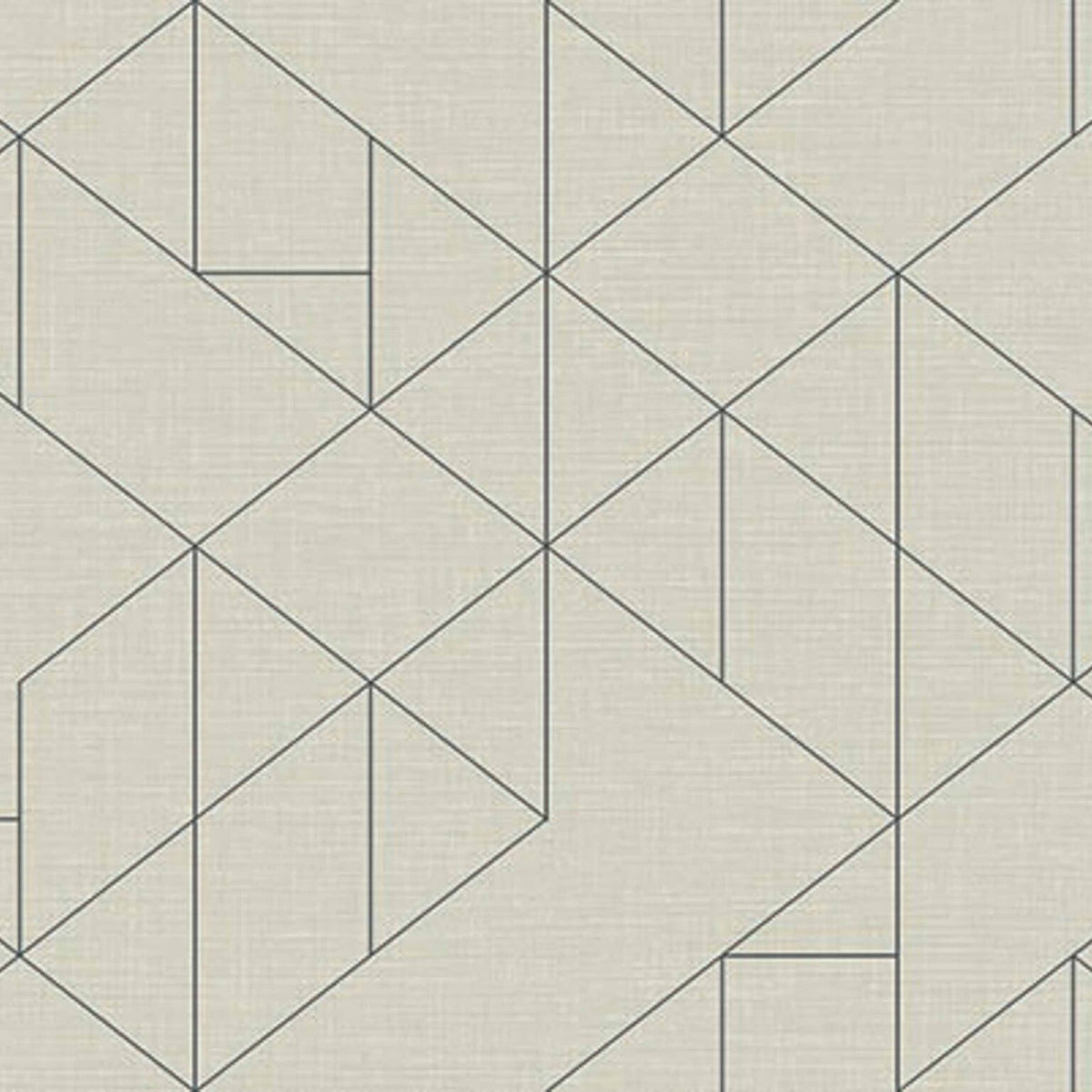 Linearis contract wallcovering by Coordonné in White/Grey 64950300, flat pattern view