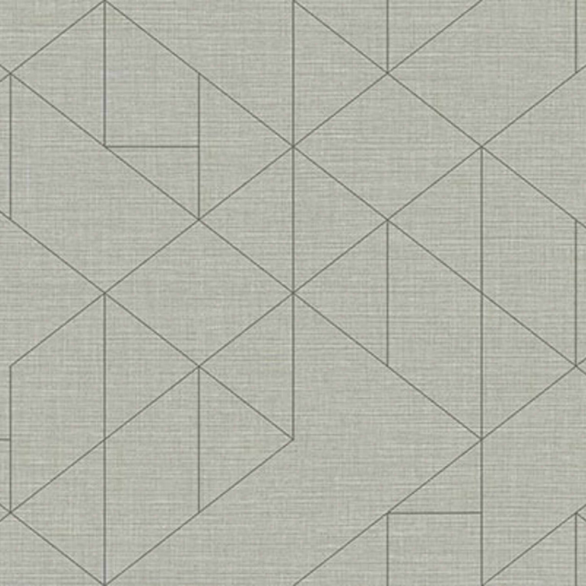 Linearis contract wallcovering by Coordonné in White/Grey 64950308, flat pattern view