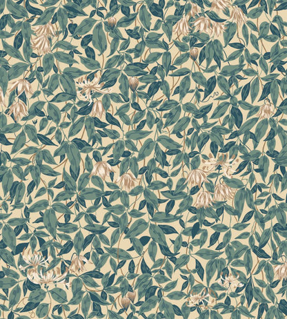 Linnea Wallpaper by Sandberg Blue