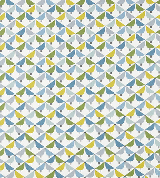 Lintu Fabric by Scion Gecko / Pacific / Glazier