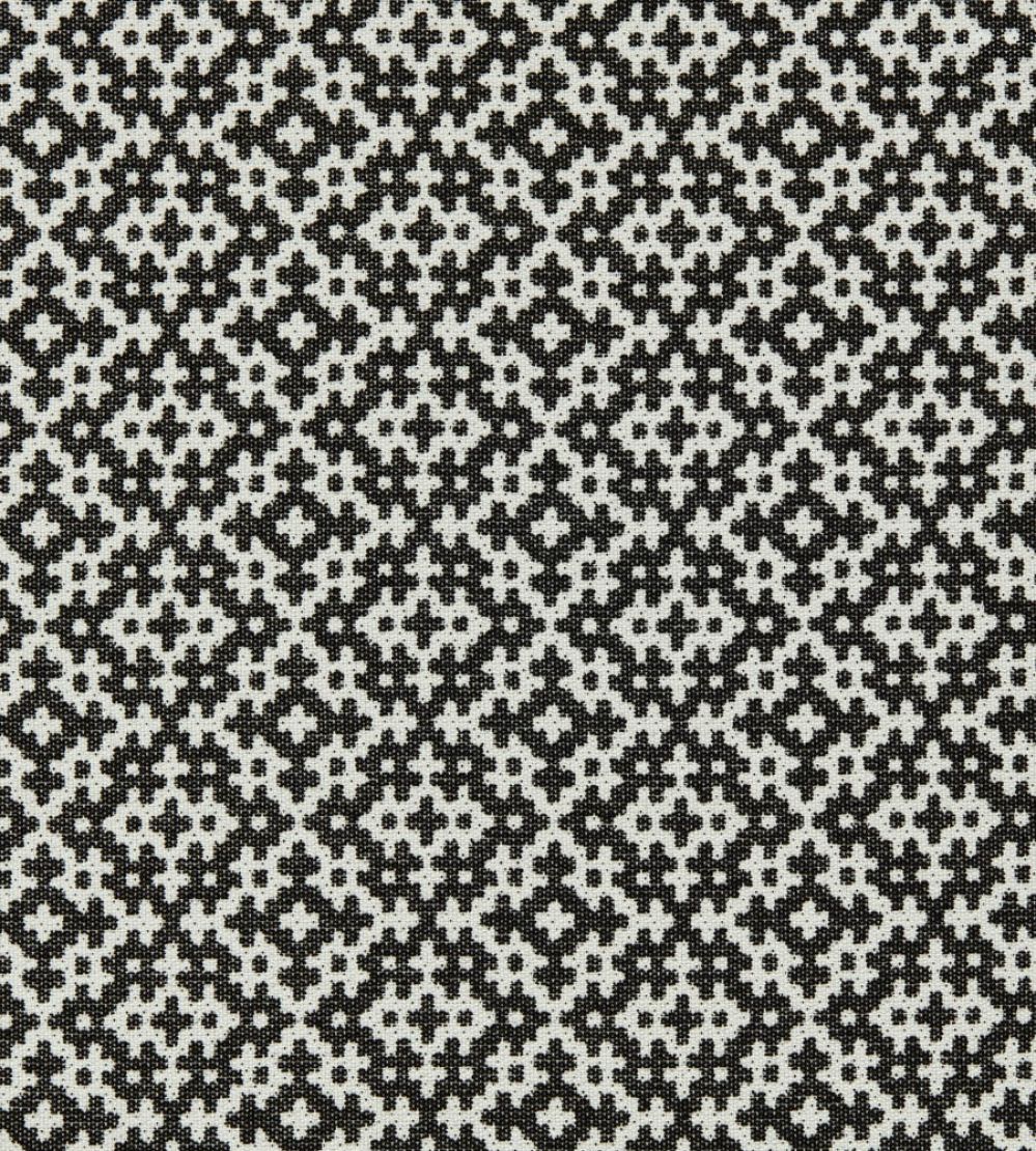 Liora Fabric by Harlequin Black Earth/Chalk