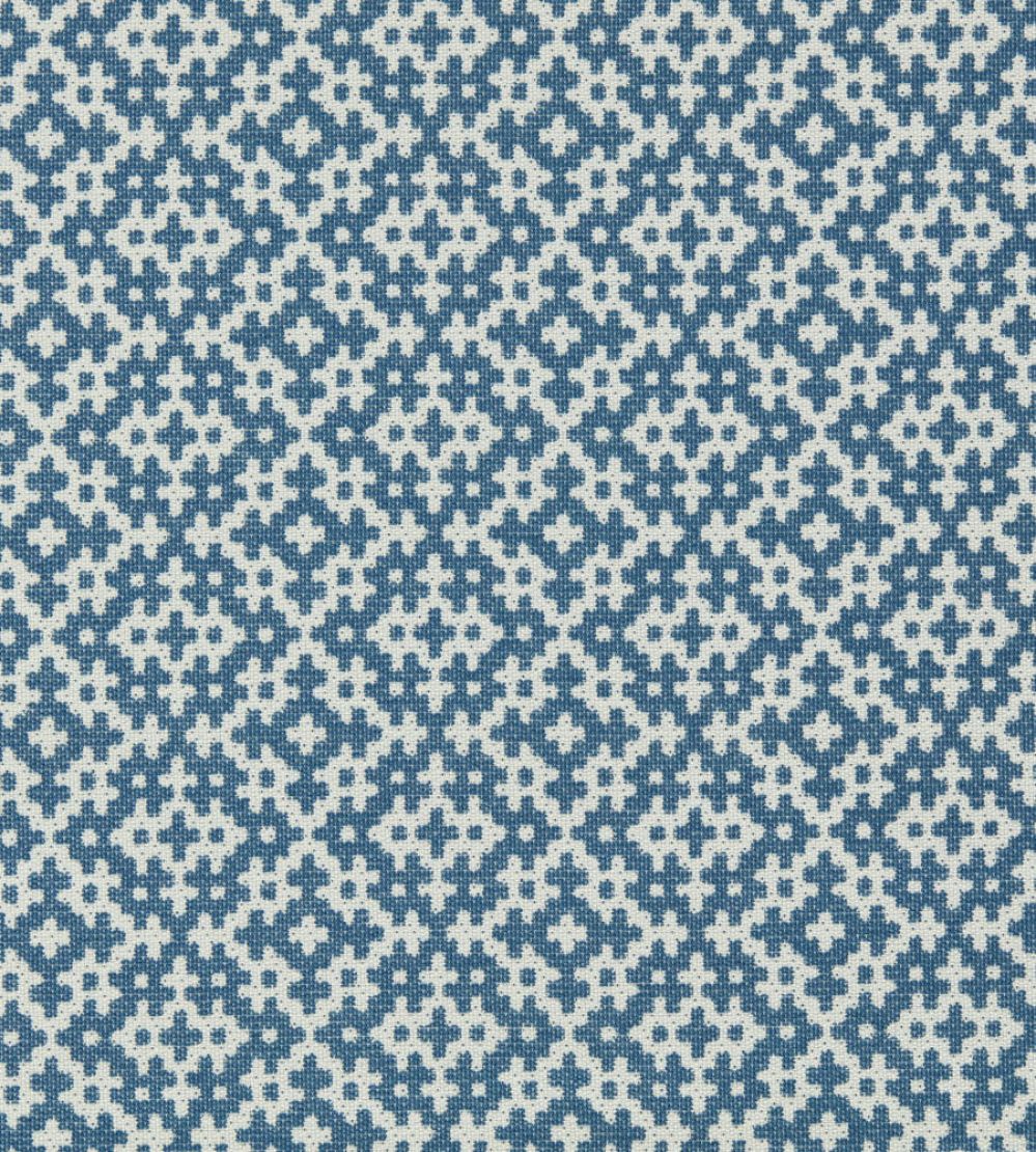 Liora Fabric by Harlequin Indigo/Chalk