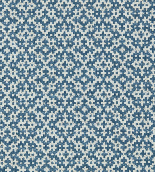 Liora Fabric by Harlequin Indigo/Chalk