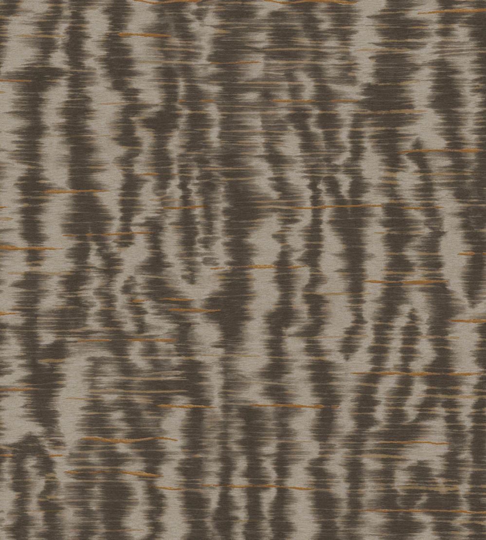 Liquid Wave Wallpaper by Eijffinger Brown / Taupe