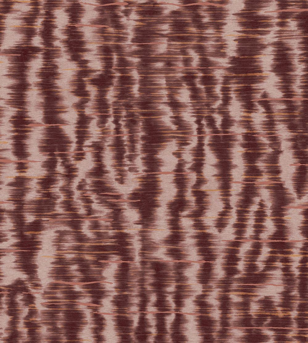 Liquid Wave Wallpaper by Eijffinger Red